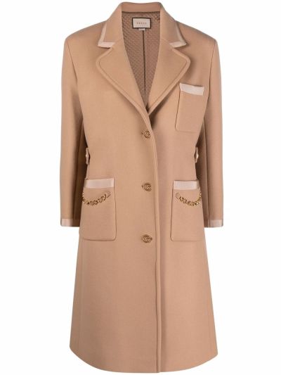 brown coat