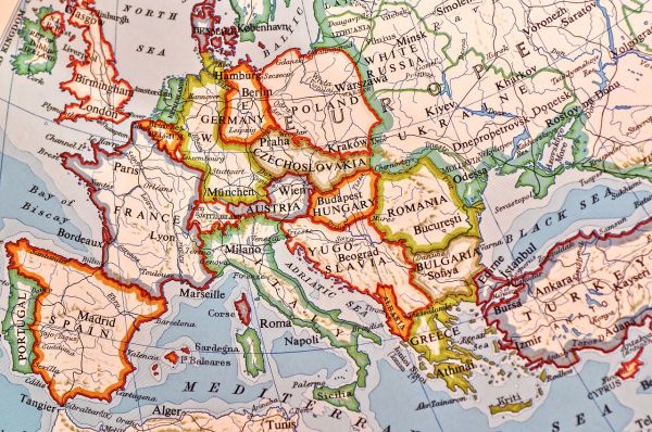 map of countries