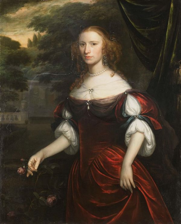 woman in renaissance fashion