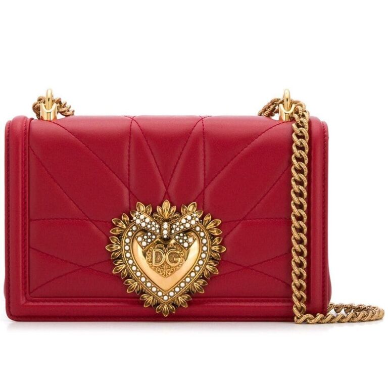 Dolgi Gabbana red bag