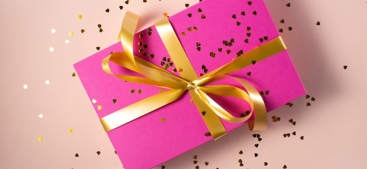 wrapped box