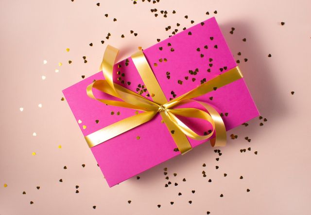 wrapped box