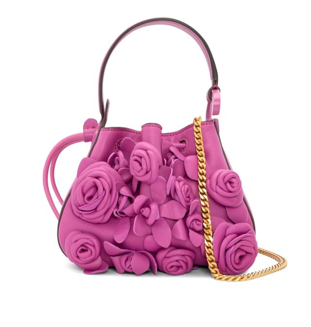 flower bag oscar de la renta