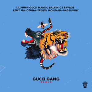 Lil Pump cover with Gucci Bee Tiger Snake