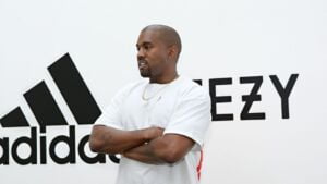 Yeezy sneaker brand with Kanye West Ye
