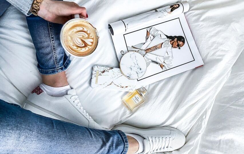 style white trainers