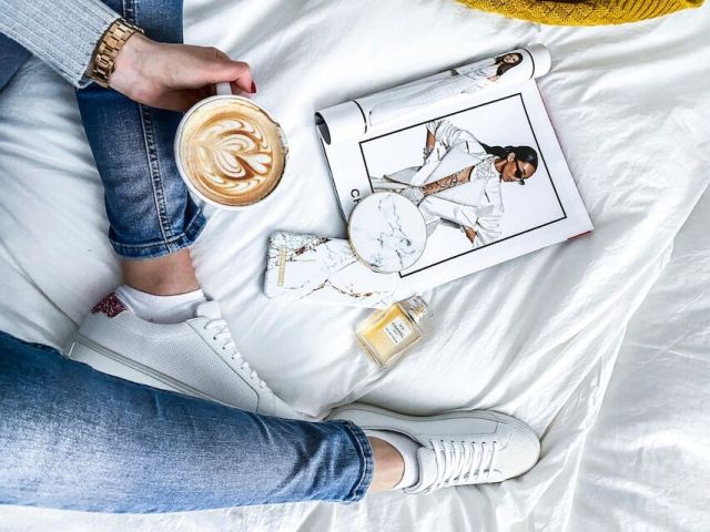 style white trainers